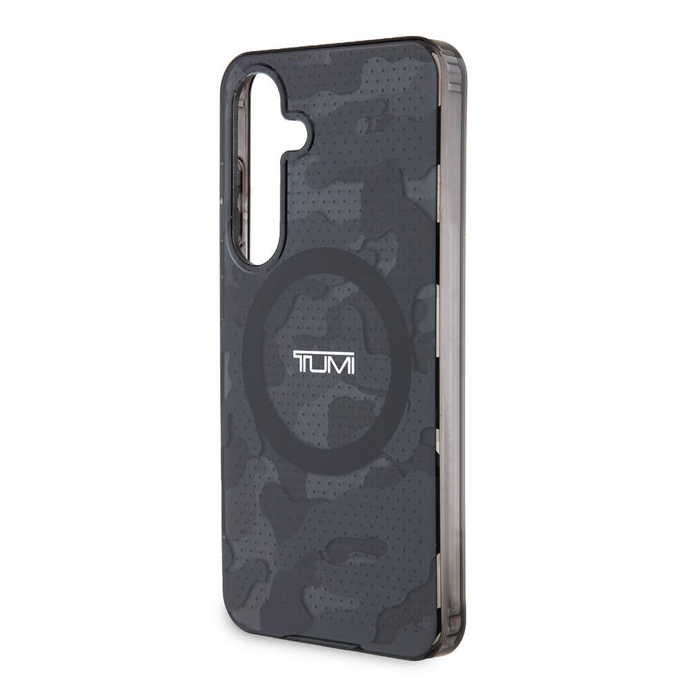TUMI Galaxy S24 Orjinal Lisanslı M-safe Şarj Özellikli Buzlanmış Saydam Ağ Kamuflajı Desenli Kılıf TUMI Galaxy S24 Orjinal Lisanslı M-safe Şarj Özellikli Buzlanmış Saydam Ağ Kamuflajı Desenli Kılıf